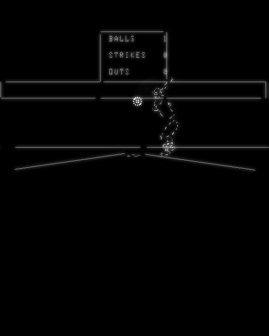 Pitchers Duel screenshot 3 for Vectrex